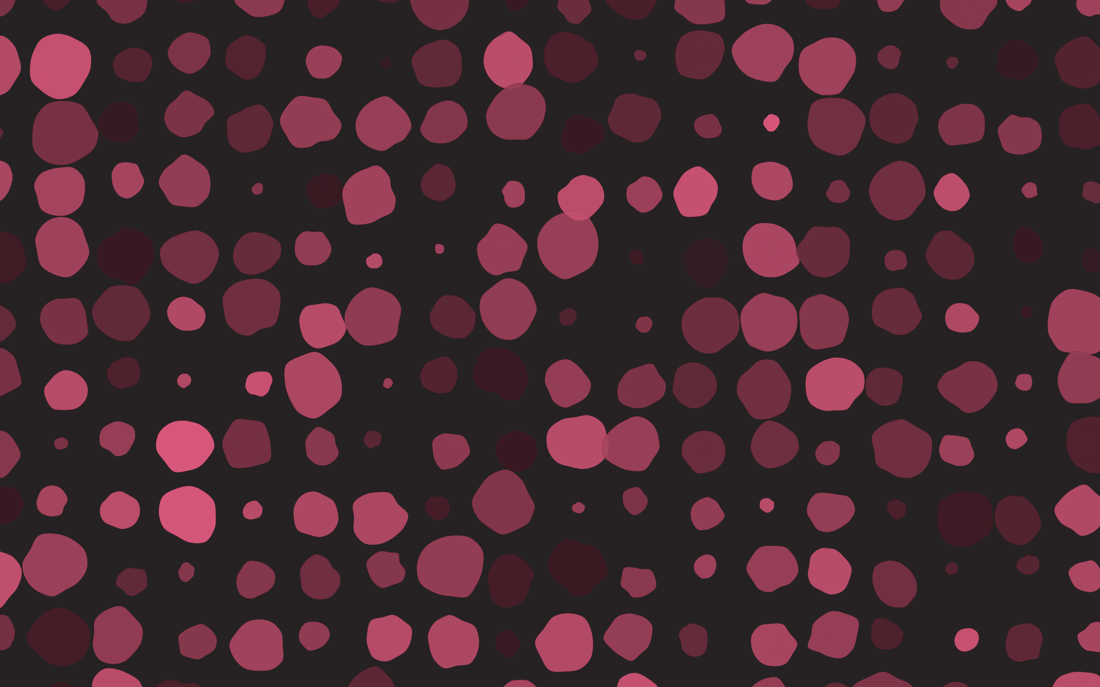 Foundations generated blob geometric artwork
